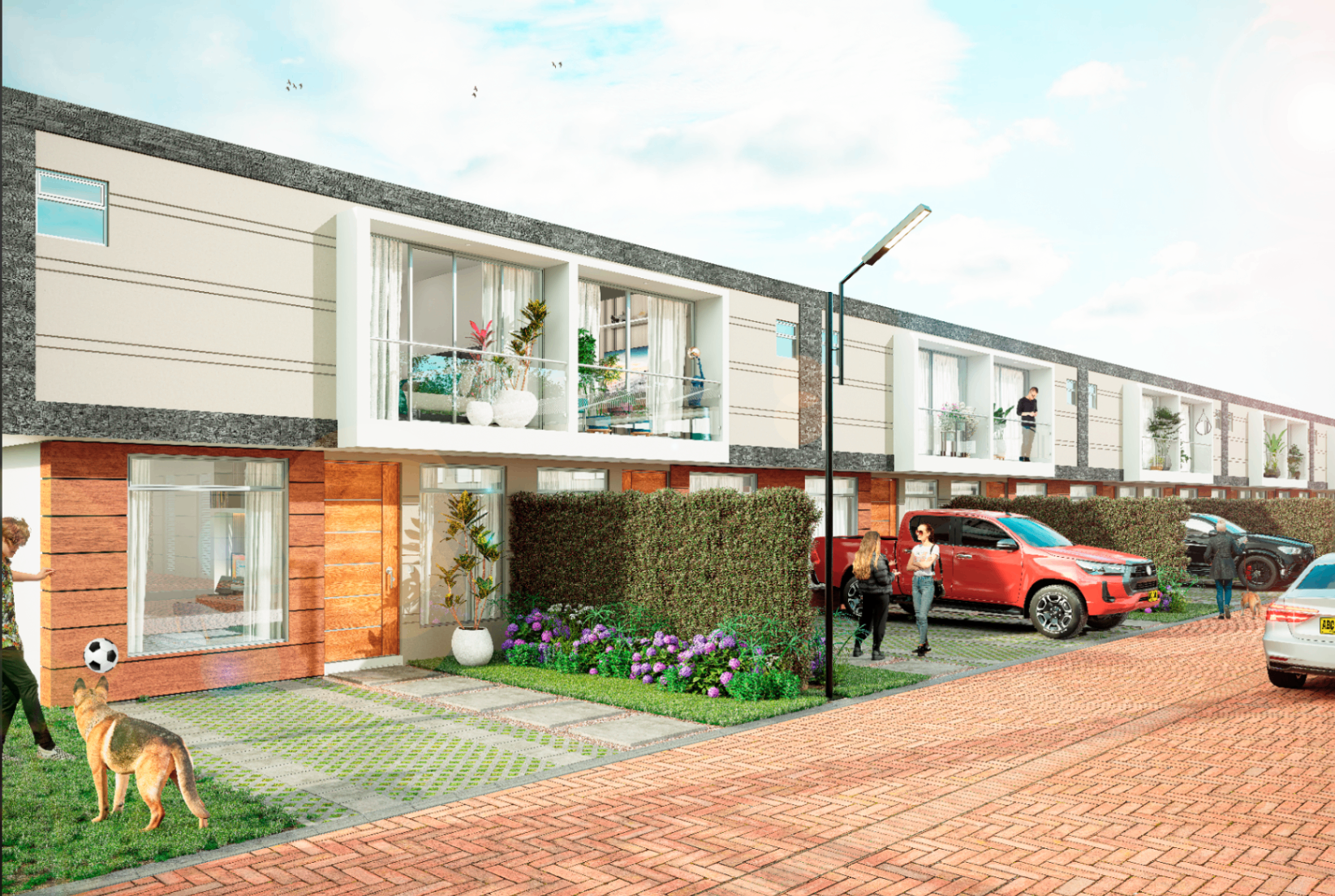 Acceso a casas